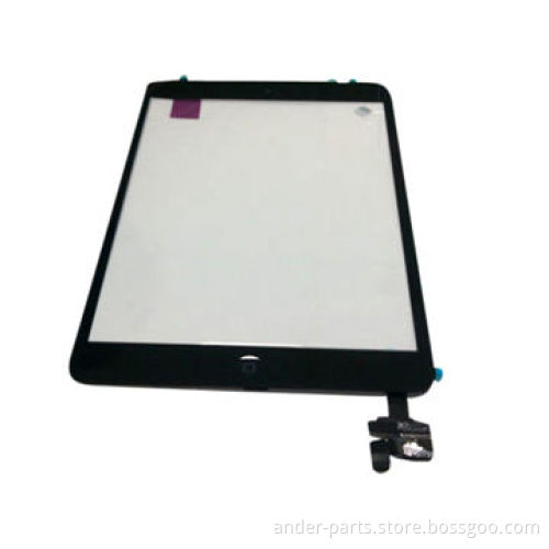 Black Digitizer Glass Touch Screen, Pre-installed with Home Button and Adhesives for iPad 3/4